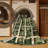 Machine Washable Nature Green Area Rug-1720587583
