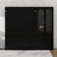 Lit escamotable mural avec rangement latéral polyvalent-1073836651