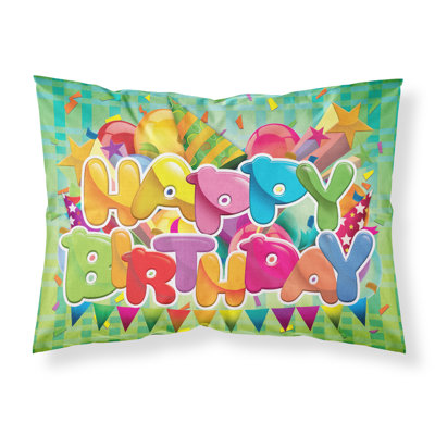  Taie d'oreiller Happy Birthday