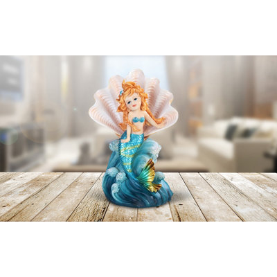 Figurine de sirène de 7 po H
