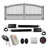Automated Steel Dual Swing Driveway Gate and Gate Opener Complete Kit – PARIS Style –ETL Listed-72610545
