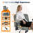 Chenille Swivel Chair With Adjustable Flip-Up Arms For Cross-Legged-362225181-362225377