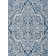 Alvina Damask Denim Area Rug