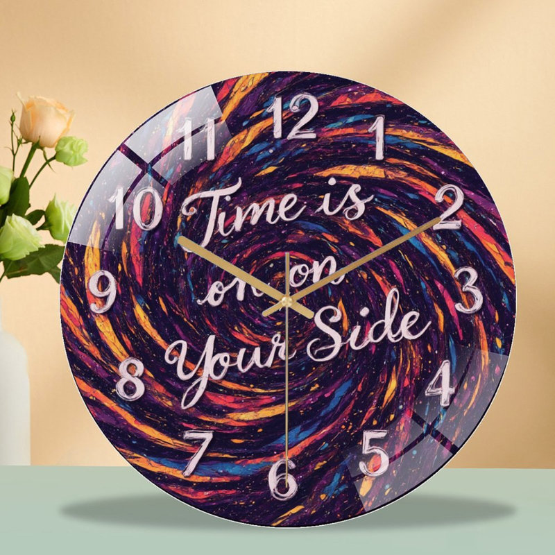 Horloge murale Galaxy Swirl
