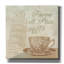  «Caffe Pisa» par Erin Clark, art mural sur toile, 12 po x 12 po