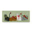 « quatre christmas chats », art sur toile-31978095