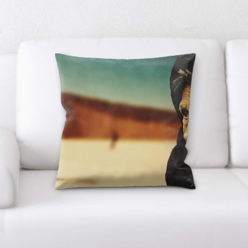 Coussin décoratif vieilles femme