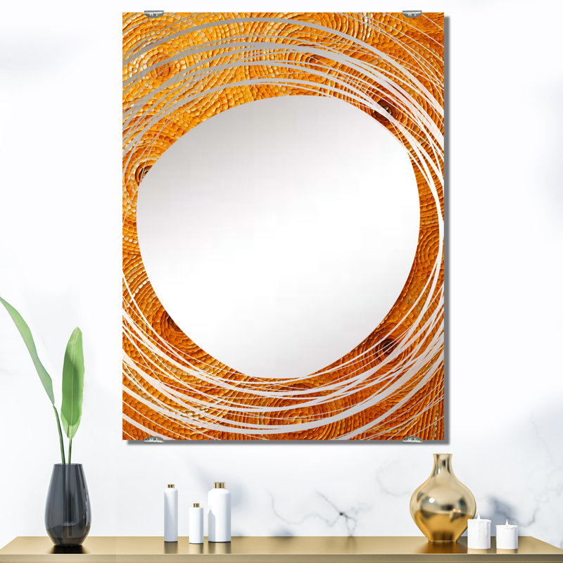 Miroir mural Posselli - Abstract Collages MIR131726, 40 po x 30 po
