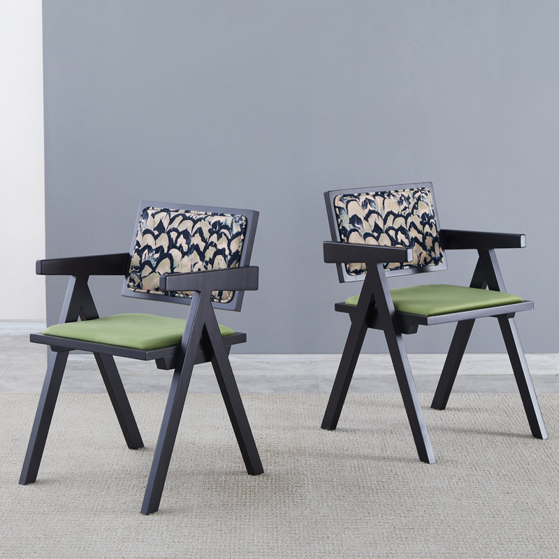 Chaises de salle à manger rembourrées Teysha