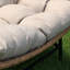 Ensemble de 2 chaises longues avec coussins Ouseman