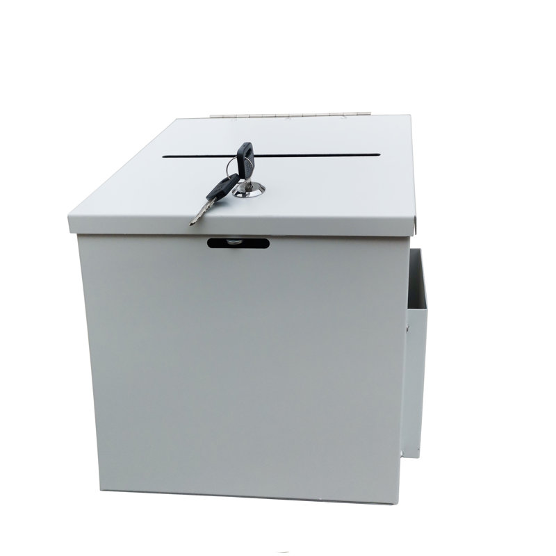 Boîte de Fixturedisplays, métal , Blanc