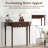 39" Solid Wood Console Table-331206388