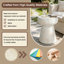 Tables de patio compactes, table d'appoint Mgo Mushroom