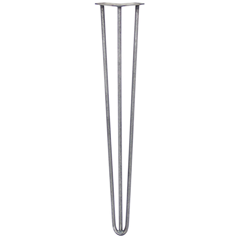 Thrailkill Table Leg, Silver, 71cm H x 11cm W x 8cm D