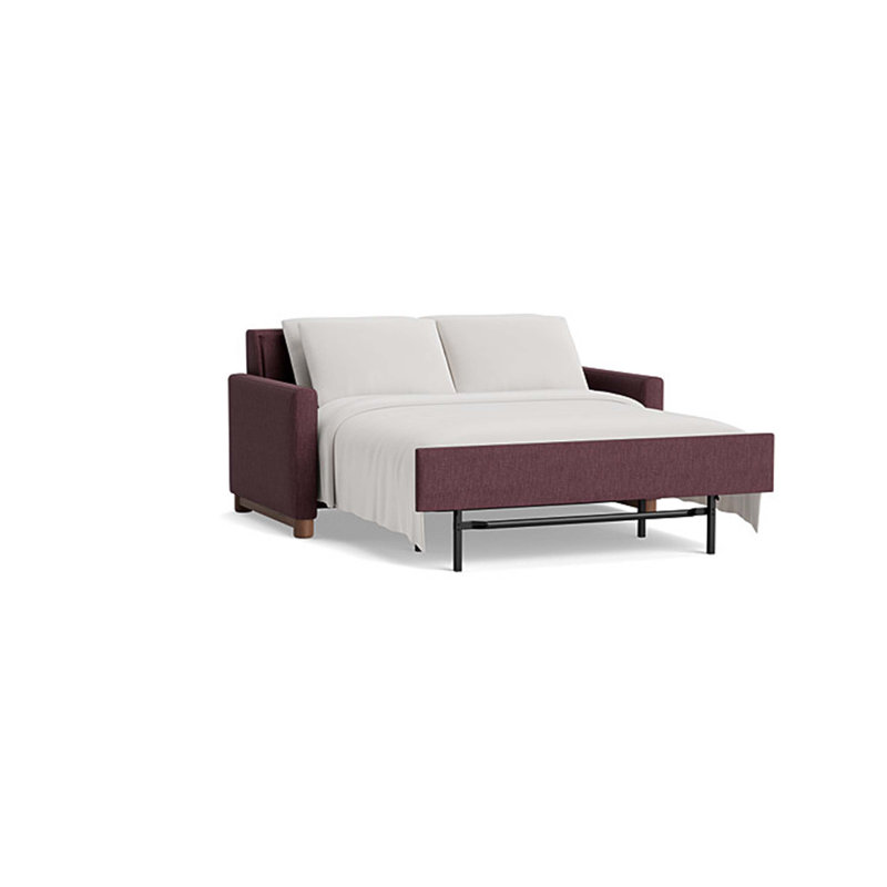 Reve Sofa Bed (71"), Performance Weave - Aubergine