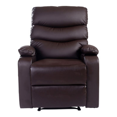 75cm Wide Faux Leather Standard Recliner