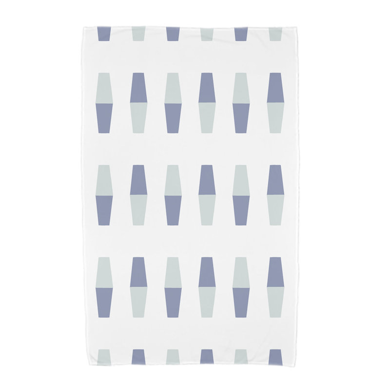 Serviette de plage en microfibre Aksel, Gris