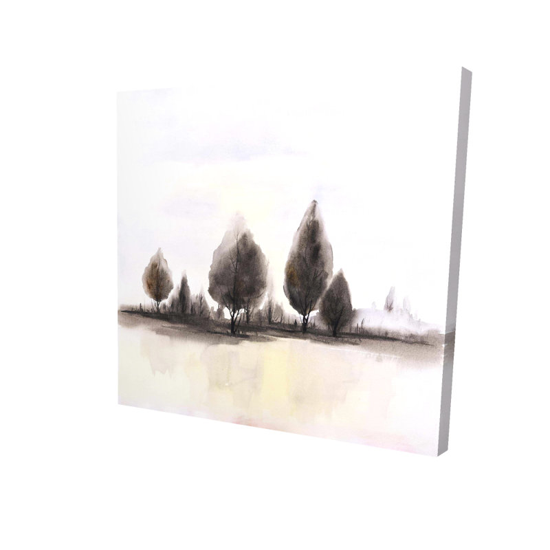 Paysage d'arbres sur toile | Décoration intérieure | Décoration murale