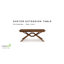 Exeter 48" Fixed Solid Wood Dining Table-81263425-81263428