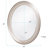 Cardale Solid Wood Oval Mirror-1267619740