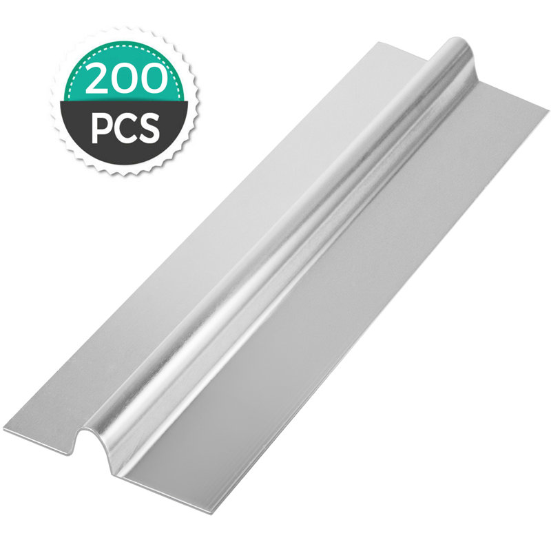 2 FT Aluminum PEX Heat Transfer Plates In Differen 24'' L x 4.25'' W Underfloor Heating System Kit