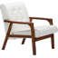 Faux Leather Armchair-17595835