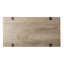 Bureau moderne en bois naturel Modern Chunky