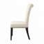 Chaises d'appoint rembourrées en tissu