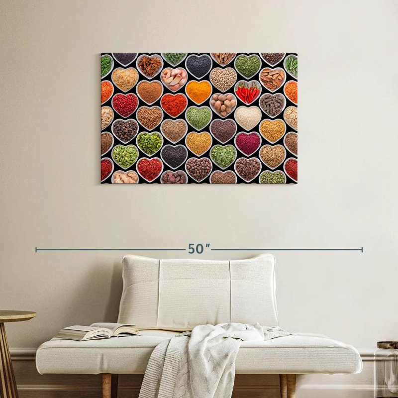 Collection Yarlin Heart Spice, H 24 po x l 36 po