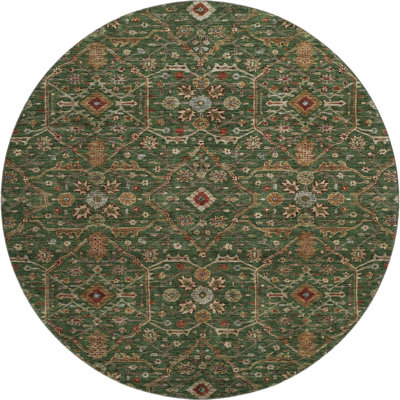 Premium Machine Washable Ducote AMF1130 Global Rug
