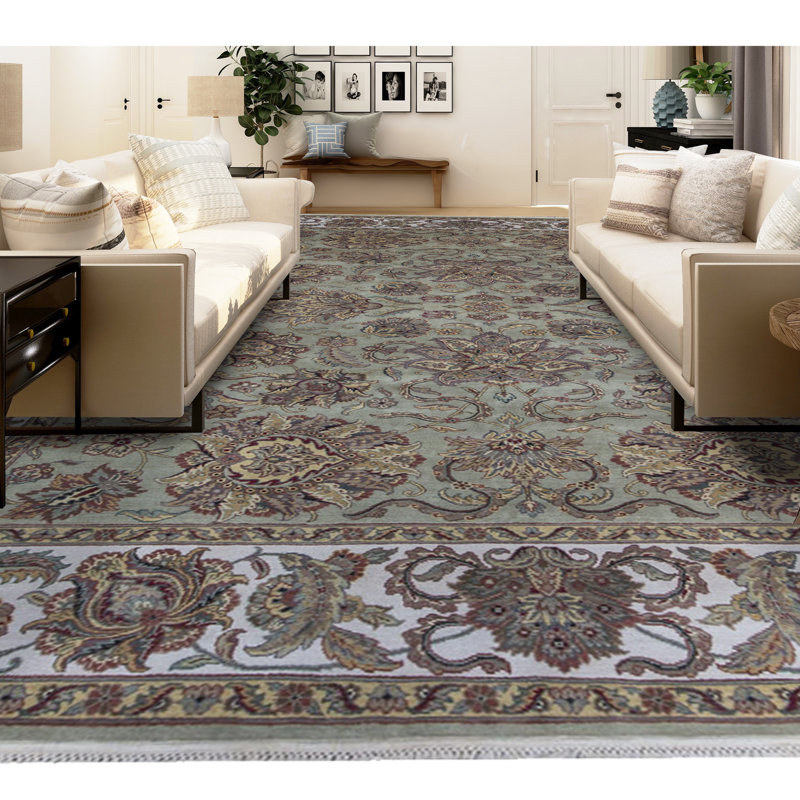 Trinity Wool Oriental Area Rug, Rectangle 8'11" x 12'2"