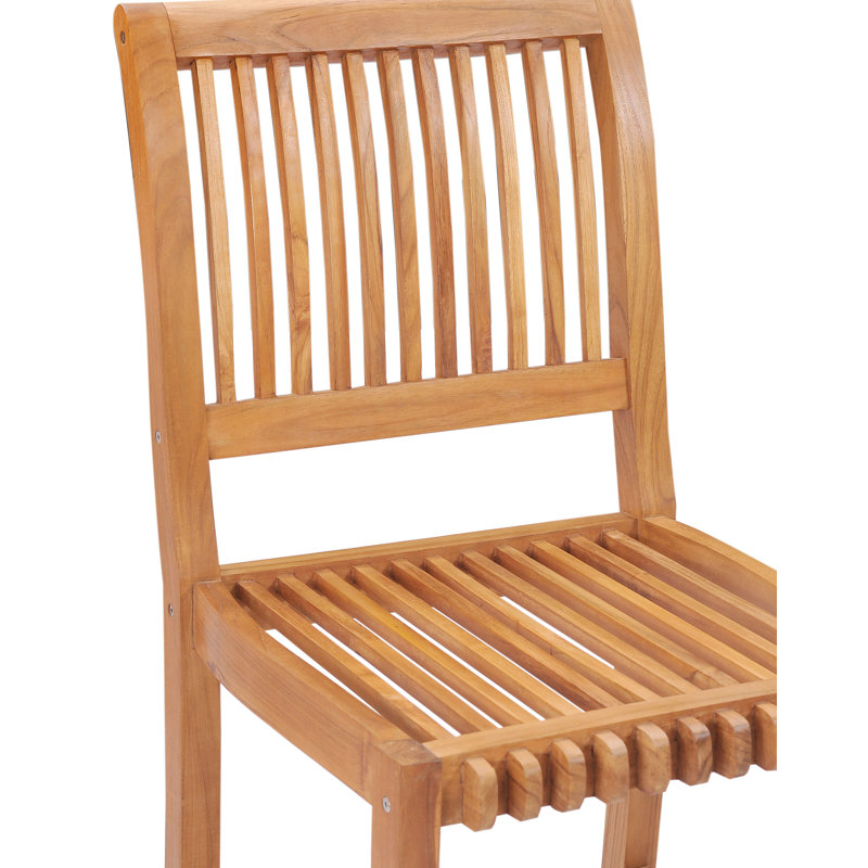 Elijah Outdoor Teak Bar Stool