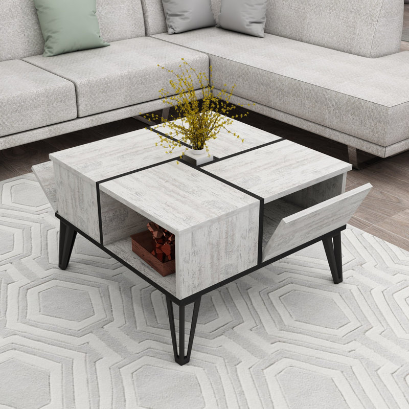 Glorias Coffee Table, White