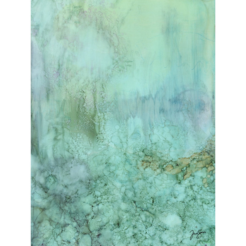 «Foggy Morning» par Trish Sierer, H 32 po x l 24 po, Toile tendue