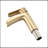 Waterfall Bathroom Faucet Single Handle Bathroom Sink Faucets 1 Or 3 Hole Solid Vanity Faucet With Deck Plate & Overflow Pop Up Drain Brushed Nickel-119318209