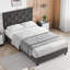 Base de lit plateforme en bois, lit minimaliste avec support en lattes de bois, espace de rangement sous le lit-1336009899-1336009901