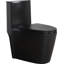 Toilette allongée une pièce à double chasse 1,1 / 1,6 GPF avec 16,34 po | Siphon Jet-124567332
