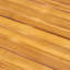 Round Wooden Slatted Patio Table