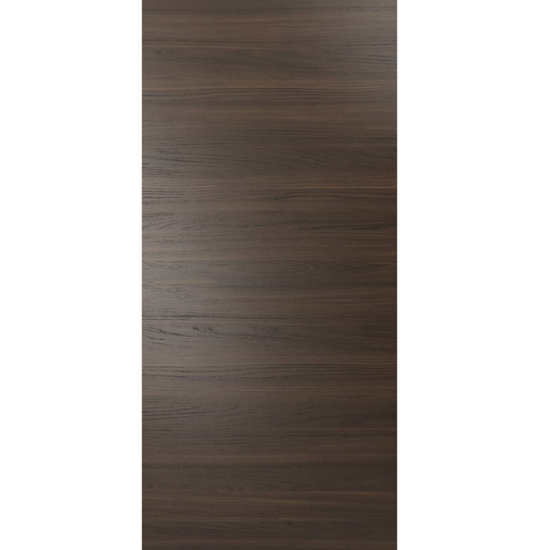 Dalle de porte standard en bois Planum, 36 po x 80 po, Chocolat