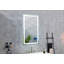 Miroir de salle de bain à DEL avec fonction anti-buée et mémoire-1224847025