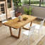 Ensemble de table de salle à manger en bois massif, table de salle à manger extensible Farmhouse et chaise Windsor pour salle à manger / cuisine-267412854-267412856-253360833