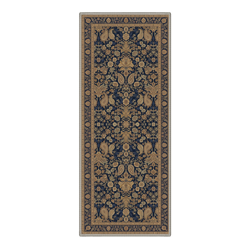 Tapis brun / noir Allendale Arcadia, Runner 2' x 7'