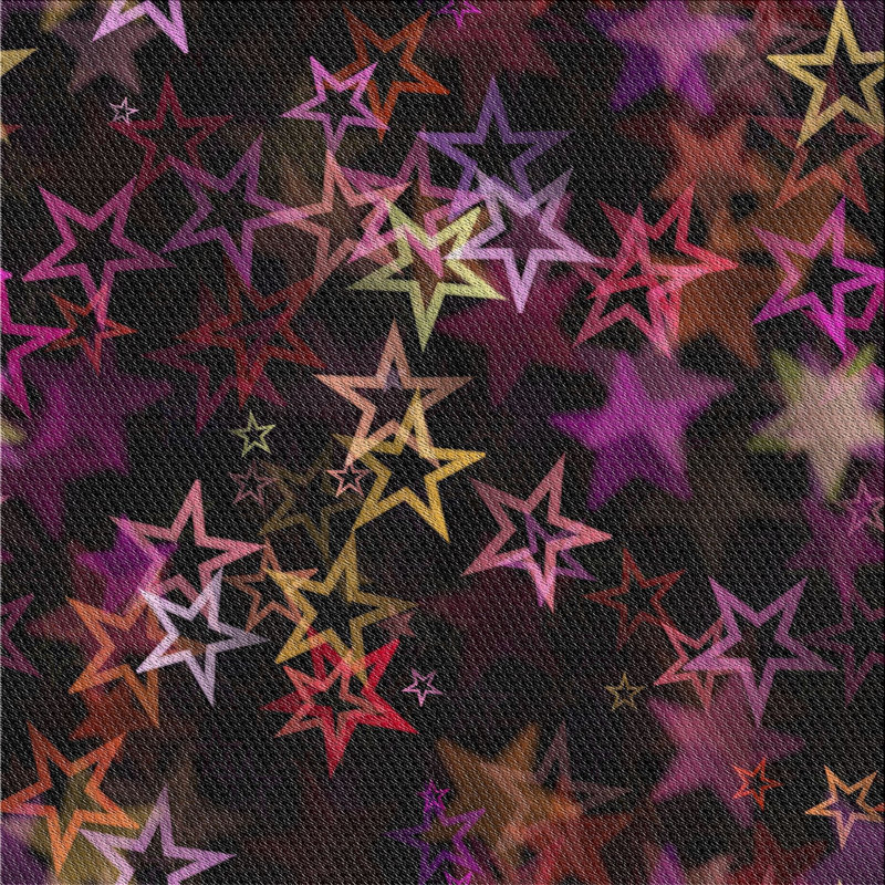 Tapis décoratif rose Schillinger, Carré 7 pi