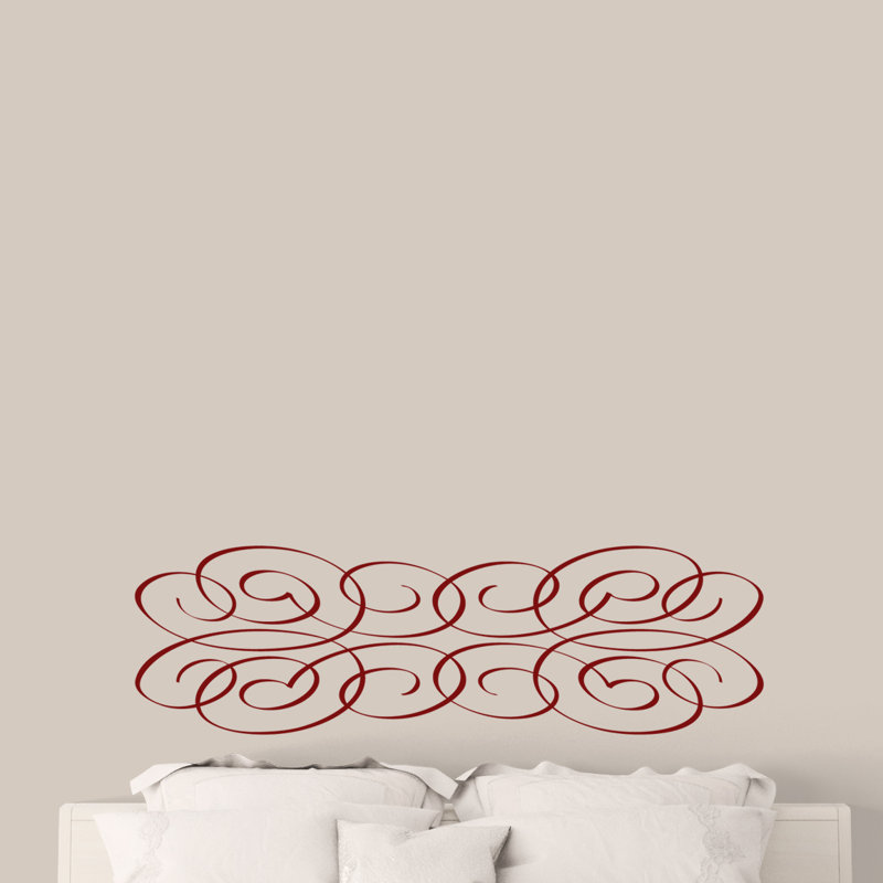 Abstract Non-Wall Damaging, Cranberry