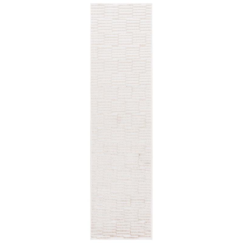 Tapis de couleur unie Marneshia Performance, Tapis de couloir 2 pi x 8 pi