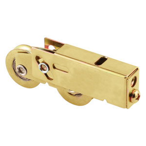 Prime-Line Roller Assembly, 1-1/4 In. Tandem Wheels, Concave Edge, Ball ...