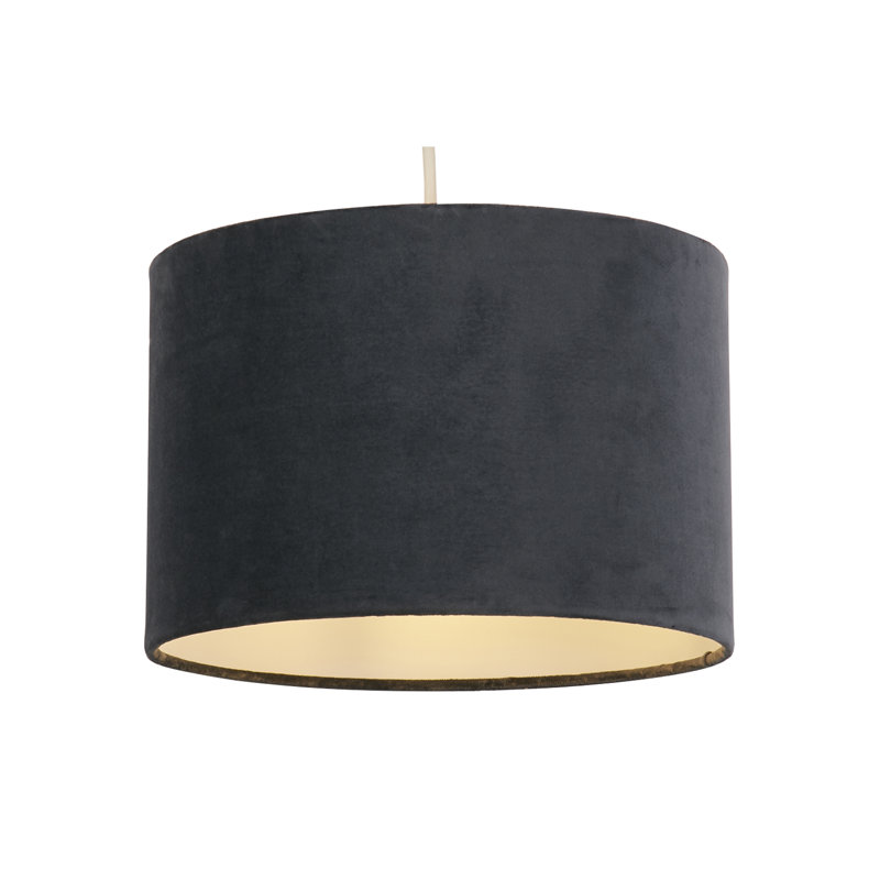 Velvet Traditional, 20 cm H x 30 cm W x 30cm D, Grey
