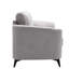 Causeuse en tissu tissé 60 po Carlotta-1196764252