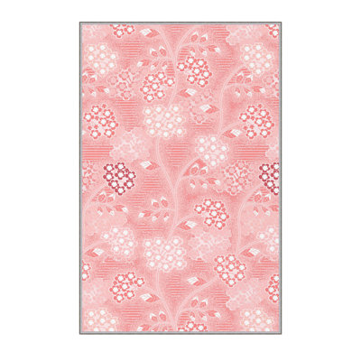 Premium Hall Carpet, 1% Polyester, 39.4 x 59.1 inches | 8 mm Pile Height, 65 g/m² | Antibacterial, Non-Slip PVC Felt Dot Underside, Machine Washable | 3D Digital Print, Durable & Stylish for Home Decor
