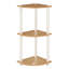 75.18 cm H x 29.46 cm W Corner Bookcase-25855187